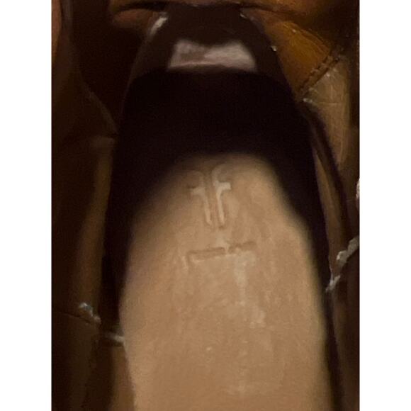 NWT Frye Women’s Snake Print Melissa Pull On Ring Short Ankle Boots Size 6 Olive - Picture 7 of 8